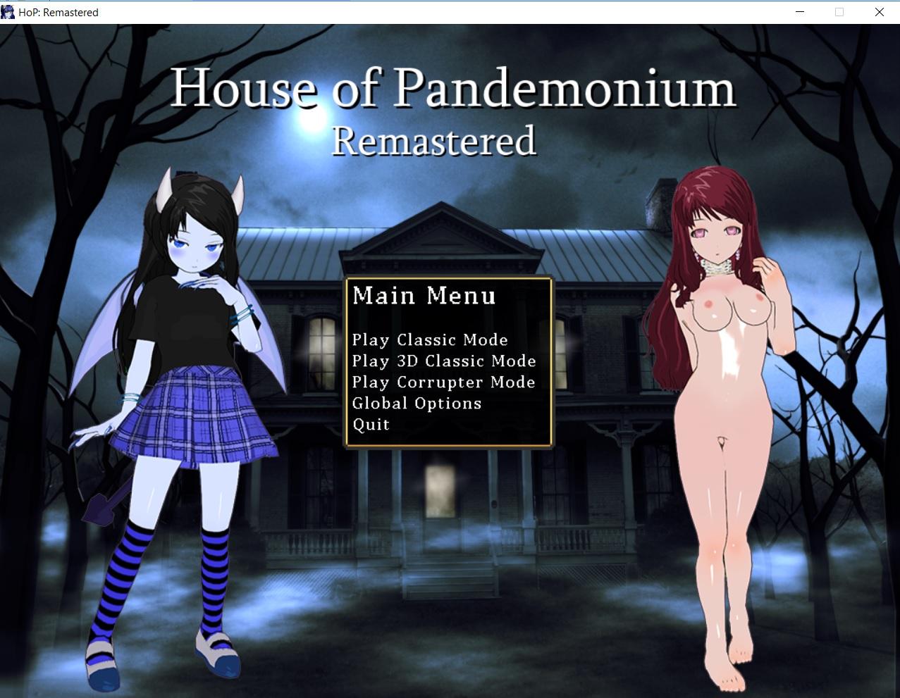 House of Pandemonium Remastered from Saltyjustice Porn Game