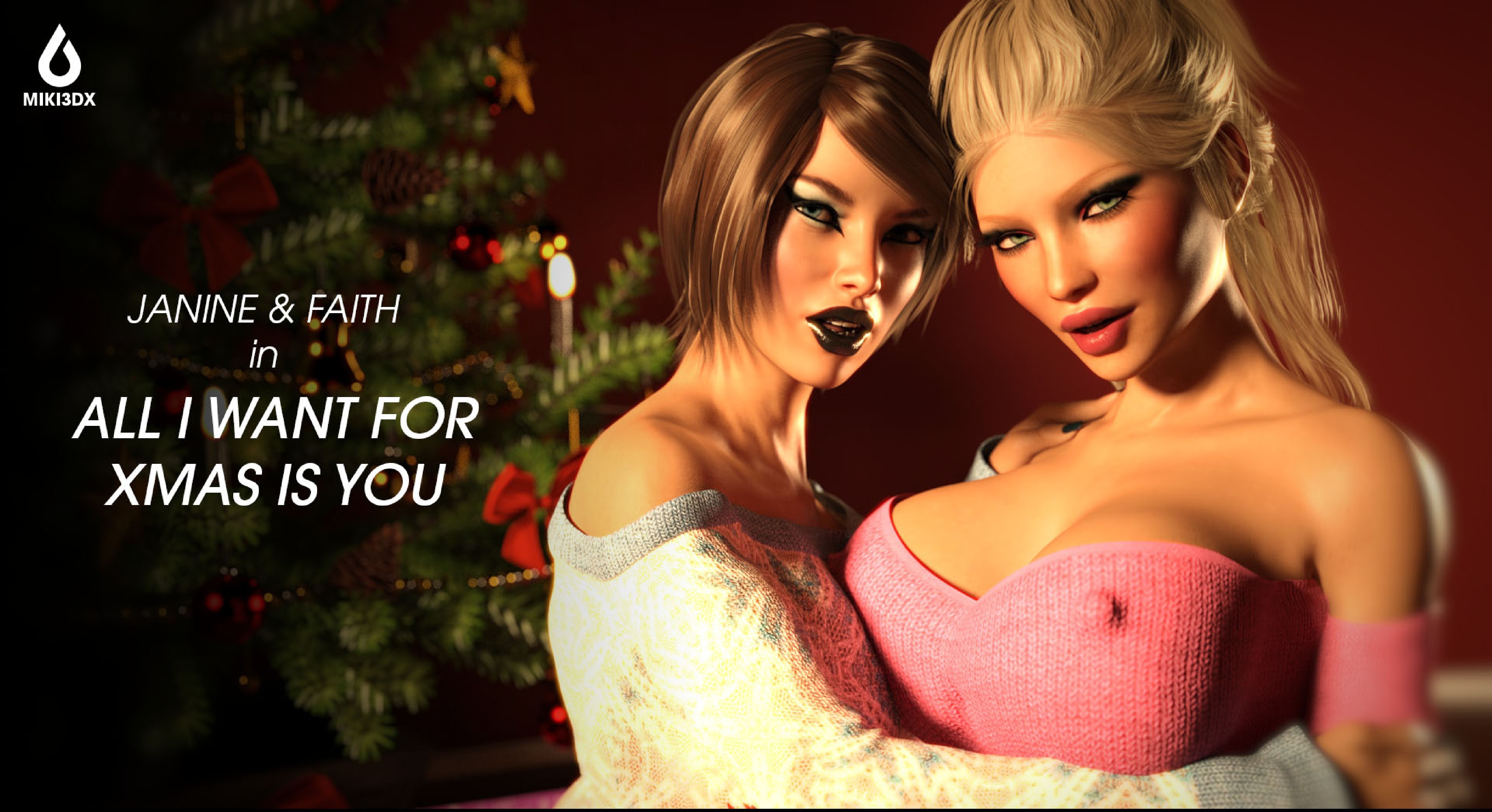 Miki3DX All I Want For Christmas is You Complete 3D Porn Comic