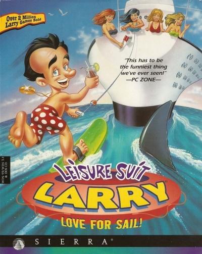 Sierra Entertainment Leisure Suit Larry 7 Love for Sail Porn Game