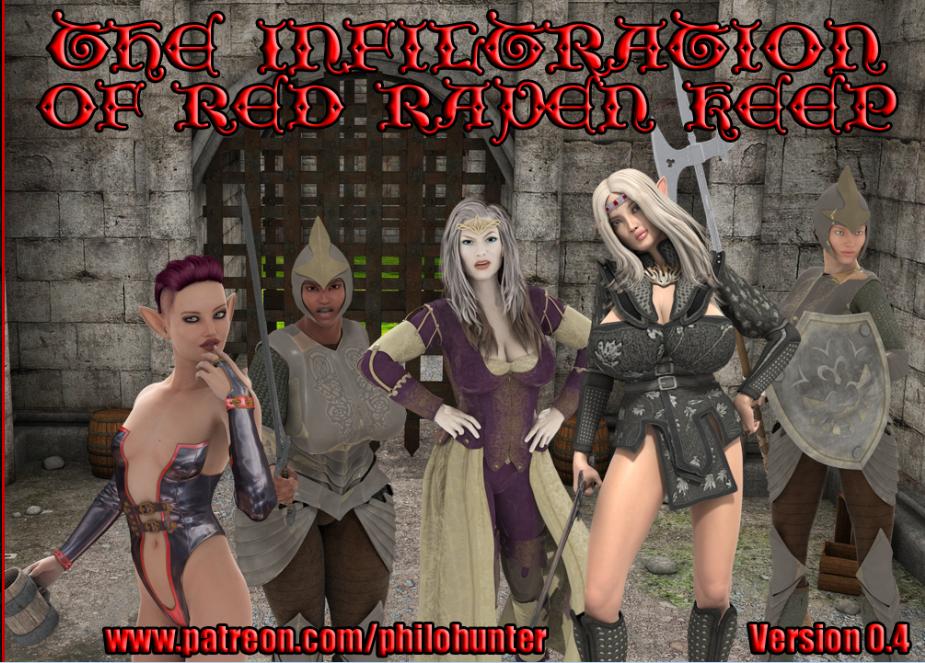 Infiltration of Red Raven Keep by PhiloHunter Version 0.4 Porn Game
