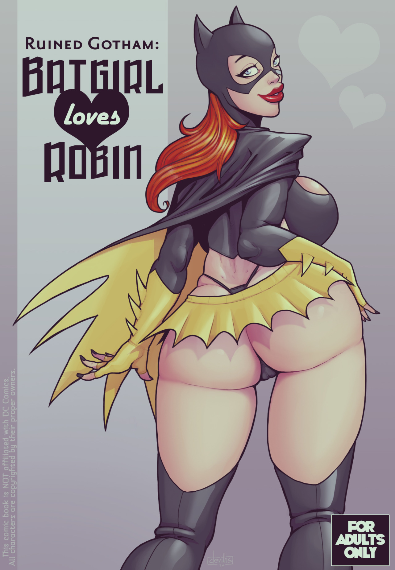 DevilHS Batgirl loves Robin Porn Comic