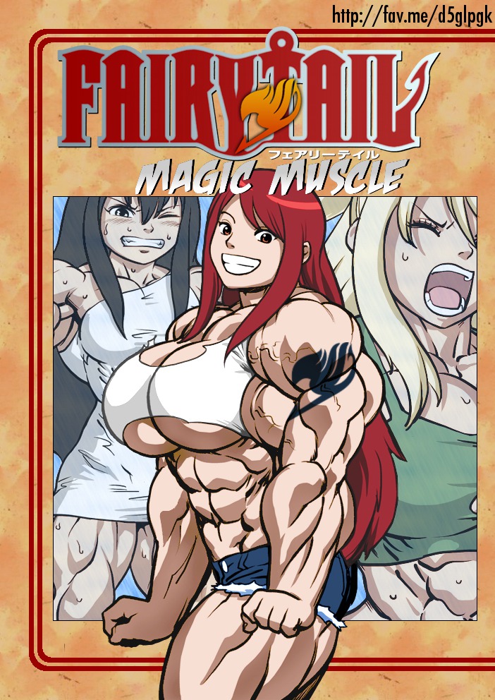 Pokkuti - Magic Muscle (Fairy Tail) Porn Comic