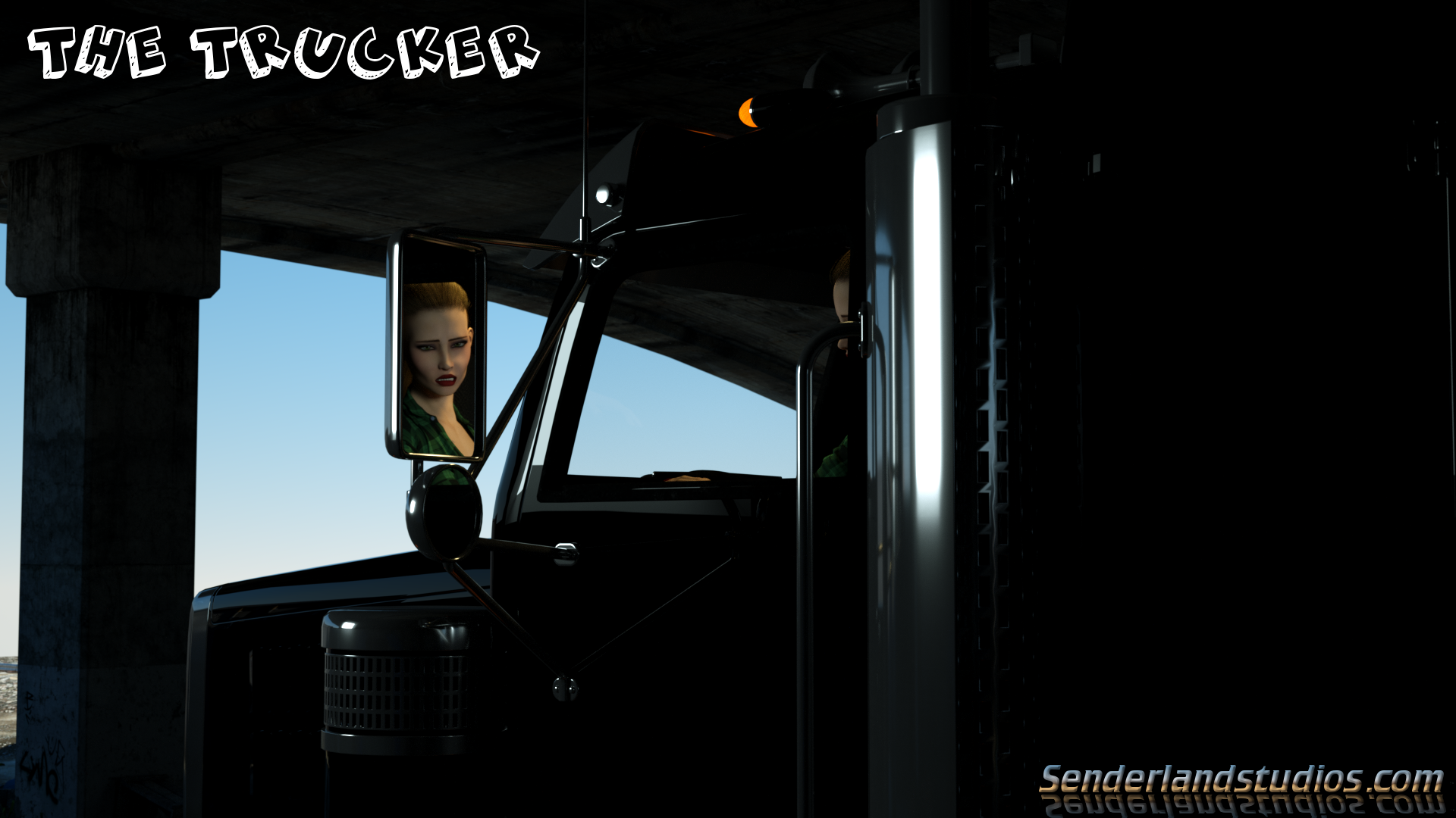 Senderland Studios – The Trucker 3D Porn Comic