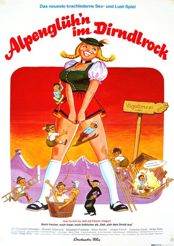 Alpenglühn im Dirndlrock / Альпийские страсти