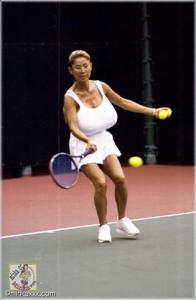Minka Nude Tennis